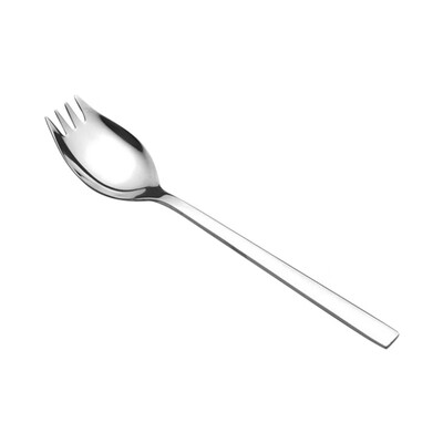 

304 Stainless Steel Fork Spoon Dual Purpose Spoon Fruits Salad Integrated Spoon Cute Household Fork Spoon Integrated Spoon