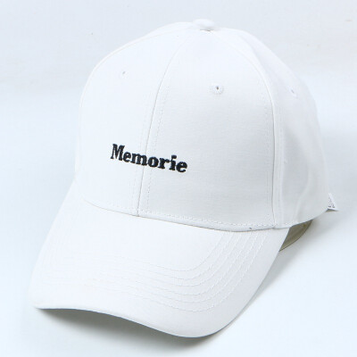 

Hats ins New Japanese Leisure Baseball Caps with Soft Top Alphabet