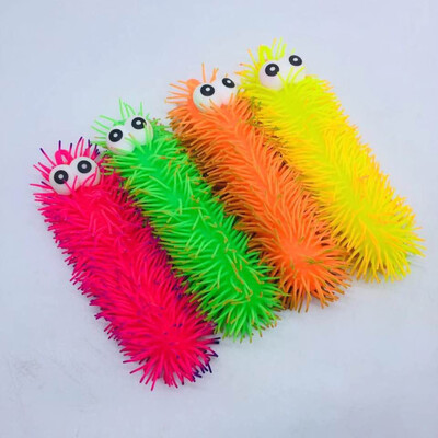 

〖Follure〗Squeeze Light Caterpillar Kids Toys To Vent Caterpillars Gifts