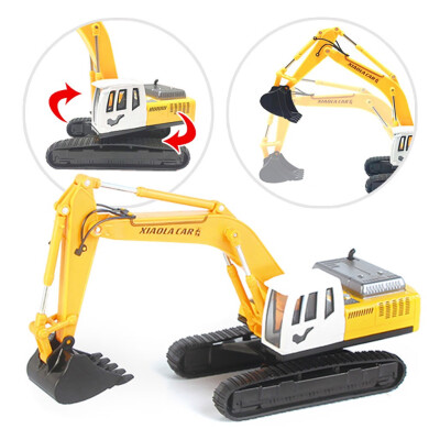 

Siaonvr Childrens Simulation Car Toy Inertias Engineering Vehicle Excavator Model Gift