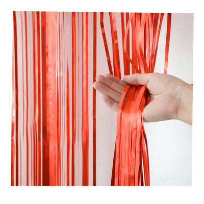 

2m Rainbow Backdrop Foil Curtains Photography Background Supplies Birthday Party Decoration Adult Christmas Decorations For Home