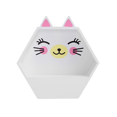 

Handmade Cute Storage Holders Animal Shape Wall Hanging Storage Rack Decoration Shelf Home Decoration Crafts