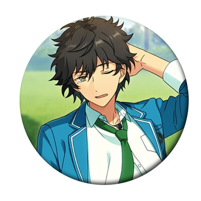 

CAR-TOBBY Anime Ensemble Stars Button Brooch Badge Pins For Clothes Hat Backpack Decor Gift