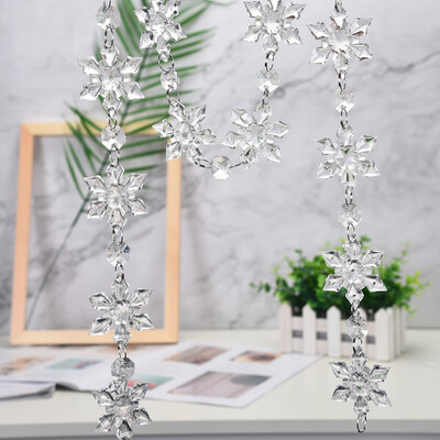

Gobestart Acrylic Snowflake Christmas Wedding Tree Hanging Decoration Decoration For DIY P