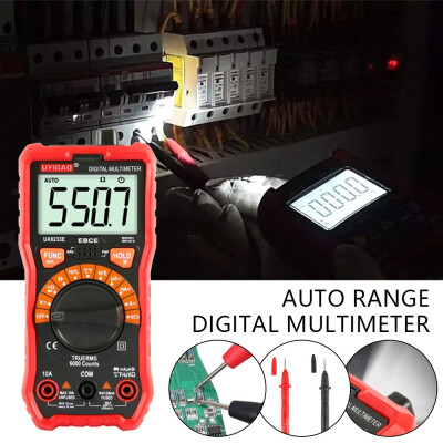 

LCD Digital Multimeter 6000 counts Voltmeter Ammeter ACDC voltagecurrent diode resistance capacitance frequency