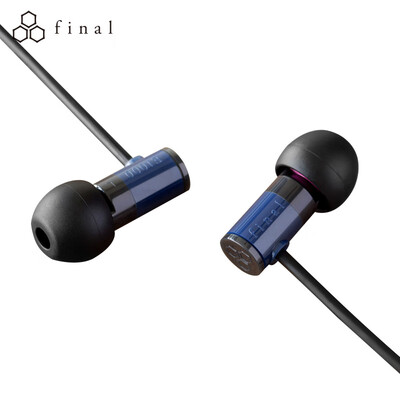 

FINAL Audio E1000 Portable In-Ear Headphones Lossless Music Headphones Earphones Trend Headphones Blue