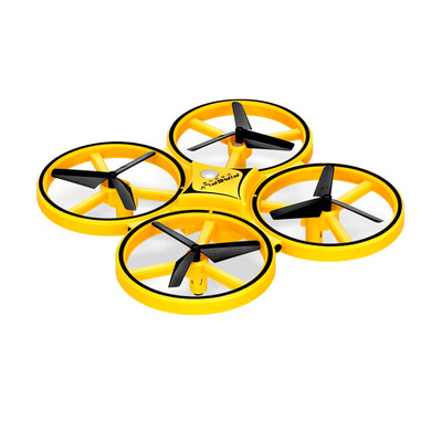

Quadcopter Toys Gesture Controlled Suspension Aircraft Toy Interactive Drone Airplane Model