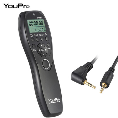 

YouPro YP-880 S2 Camera Wired Shutter Release Timer Remote Control LCD Display for Sony A58 A7R A7 A7II A7RII A7SII A7S A6000 A500