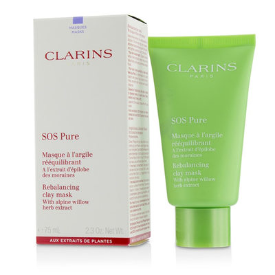 

CLARINS - SOS Pure Rebalancing Clay Mask with Alpine Willow - Combination to Oily Skin 75ml23oz