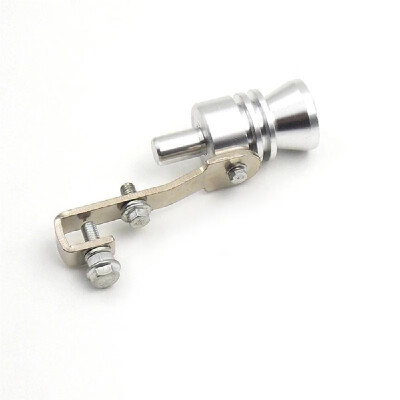 

Turbo Sound Whistle Exhaust Pipe Tailpipe Blow-off Valve Aluminum Silver 115×35cm