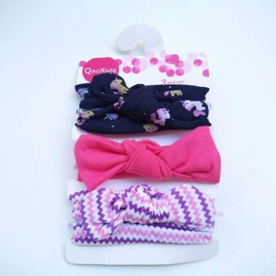 

3pcs Baby Girls Cute Bowknot Ball Design Headband Headwear Apparel Photography Prop Party Gift