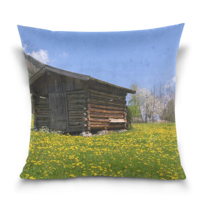 

ALAZA Throw Pillow Case Decorative Pillow Covers 16 X 16 inch Country Style Pattern Pillowcase