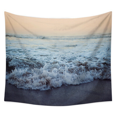 

Reality Wave Sunset Beach Pattern Wall Hanging Tapestry Ocean Print Beach Throw Blanket Home Decor Wall Hanging Tapestry Supply