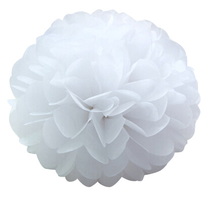 

Toponeto 30cm Tissue Paper Pompoms Pom Poms Flower Balls Fluffy Wedding Party Decoration