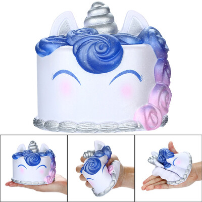 

〖Follure〗Squishies Galaxy Unicor Cake Toy Slow Rising Fruits Scented Stress Relief Toy