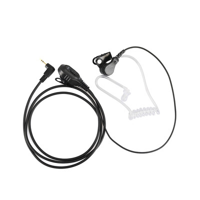 

25mm 1 Pin Security Air Acoustic Tube Headset Earpiece Mic PTT Replacement for Motorola Radio TLKR T60 MR350R MS350R MD200TPR