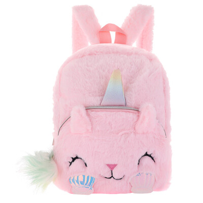 

Unicorn Plush Bag Unicorn Sequin Backpack Unicorn School Bag Adjustable Straps Backpack