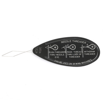 

DIY Needle Threader Needle Insert Sewing Tools Threading Accessaries Black