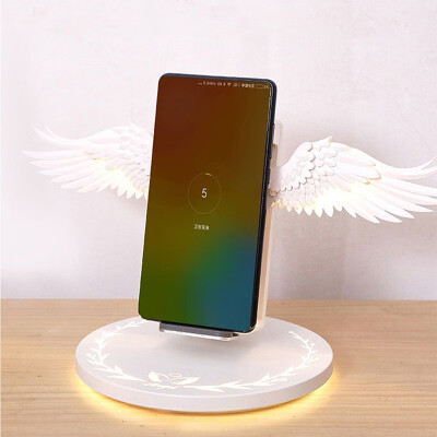 

Qi Wireless Charge Dock 10W Angel Wings 30 Fast Charger Type C For iPhone X XR 8 Plus Smasung S9 S10 Plus For Huawei P30 Xiaomi
