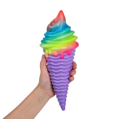 

Tailored 1PCS Squeeze Rainbow Ice Cream Scented Slow Rising Decompression Toys