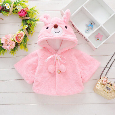 

New Baby Toddler Girls Clothes Winter Warm Infant Fur Coat Princess Outerwear Cloak Jacket Kids Cute Coat Clothes
