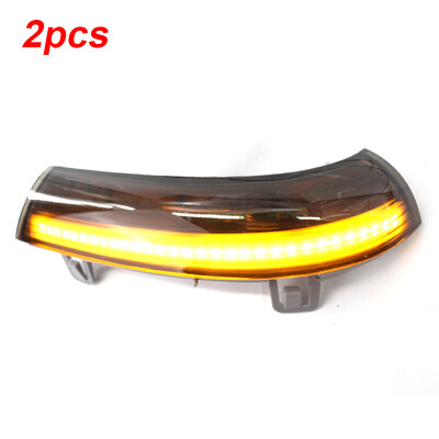 

1 Pair Auto Rearview Mirror Flowing LED Turn Signal Light Part For Golf 6 MK6 B6