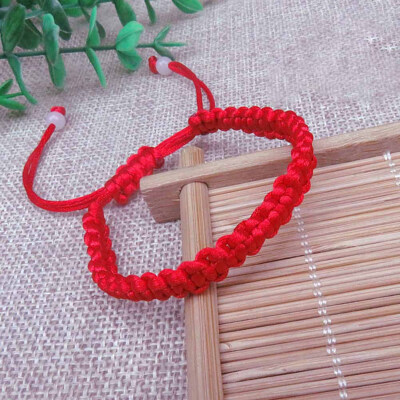 

Bohemian Children Baby Kid Charms Bracelet Baby Child Evil Spirits Peach Wood Red Rope Bracelet