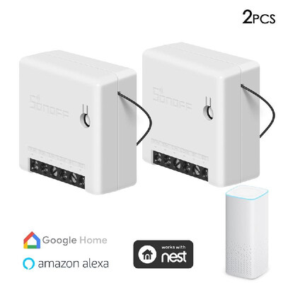 

SONOFF Mini Two Way Intelligent Switch 10A Supports DIY Mode Household Appliance Automation Switches
