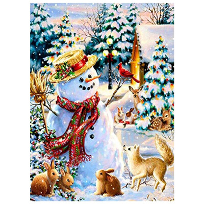 

Diamond Painting Kit 5D DIY Full Drill Round Diamond Embroidery Cross Stitch Mosaic Making Art Craft Christmas Decoration