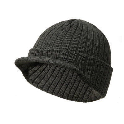 

Hat Army Style Multi-Striped Wool Hat