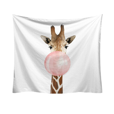 

Toponeto Fashion Tapestry Funny Cartoon Pattern Style Decorative Tapestry Home Decor