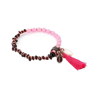 

Unique Irregular Seashell Pearls Pink Natural Stones Joining Beads Love Pendants Bracelets
