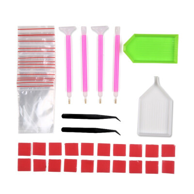 

2018 hot sell Handmade Diamond Painting Tools Set Accessories DIY Diamond Painting Cross Stitch Embroidery Pen Tools