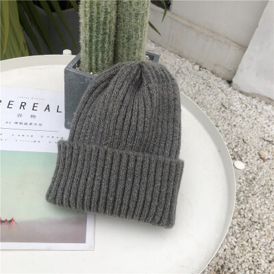 

Hat winter mens&womens warm ear protectors wool hat letters Joker knit Hat Korean casual lovers Turtleneck Hat tide