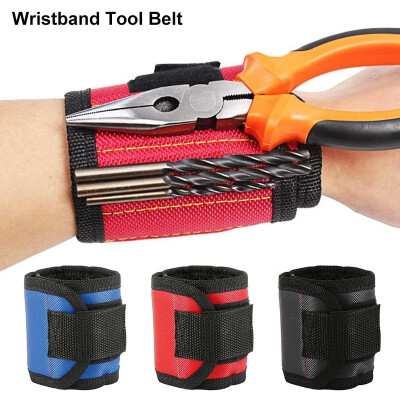 

Multifunction Magnetic Wristband Portable Toolkit Bag Electrician Wristband Tool Belt Screws Nails Drill Bits Holder