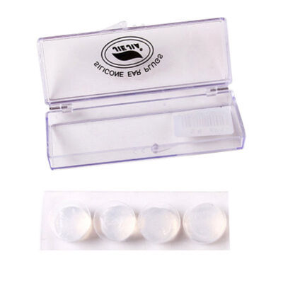 

2 Pairs Professional Earplugs Soft Waterproof Reusable Silicone Ear Plugs Earbuds Swimming Protector