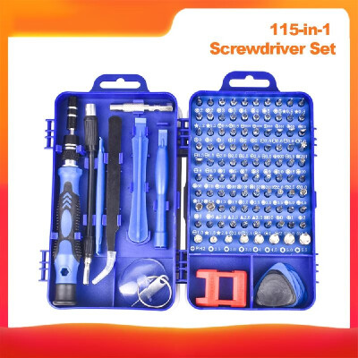 

115-in-1 Screwdriver Set Professional Screwdriver Multifunction Repair Tool Kit for Mobile PhoneTabletPC&More