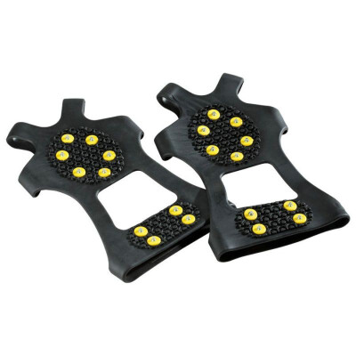 

1 Pair 10 Studs Anti-Skid Snow Ice Climbing Shoe Grips Crampons Cleats Overshoes crampons spike shoes crampon