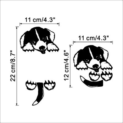 

DIY Cat Dog Switch Stickers Decals Home Decor Bedroom Living Room Panel Wall Stickers Decoration