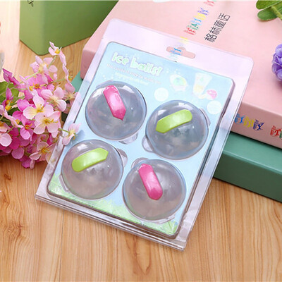 

4pcs DIY Mini Round Hockey Small & Large Ice Cream Makers Kitchen daily gadgets for Party Bar