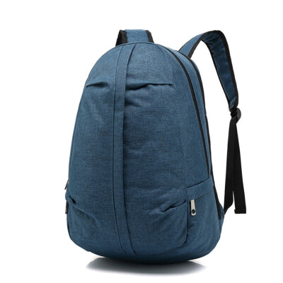 

Tailored Large Capacity Solid Color Waterproof Nylon Casual Backpack School Bag