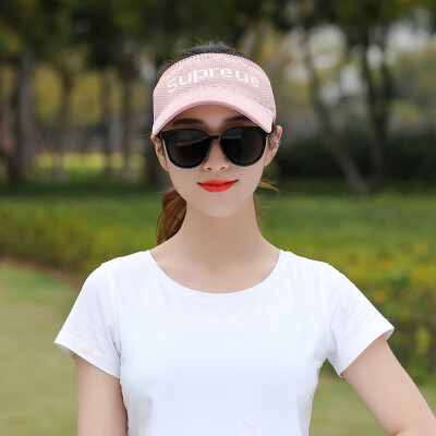 

Empty Hat Female Summer Leisure Korean Version 100 Sets Sunshade Cap Sports Sunscreen Duck Tongue Cap Outdoor Running Sun Cap