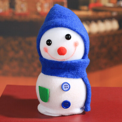 

Christmas Eve Snowman Doll Apple Bag Christmas Tree Ornaments Desktop Decoration Christmas Gifts Christmas Decoration