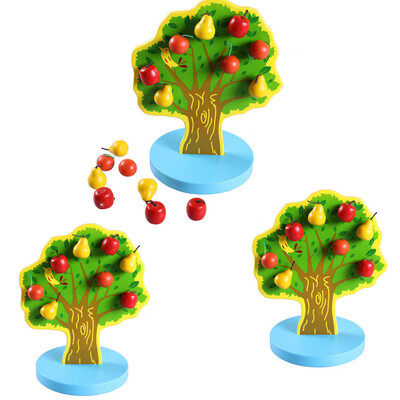 

YIWULAWooden String Tree Puzzle Educational Developmental Baby Kids Training Toy