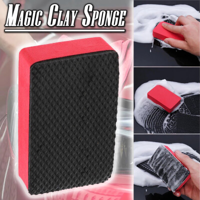 

JPGIF Magic Clay Sponge Bar Car Pad Block Cleaning Eraser Wax Polish Pad Tool