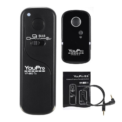 

YouPro YP-860 S2 24G Wireless Remote Control Shutter Release Transmitter Receiver for Sony A58 A7R A7 A7II A7RII A7SII A7S A6000