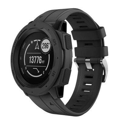 

〖Follure〗Quick Release Sport Silicone Replacement Strap Watch Band for Garmin Instinct