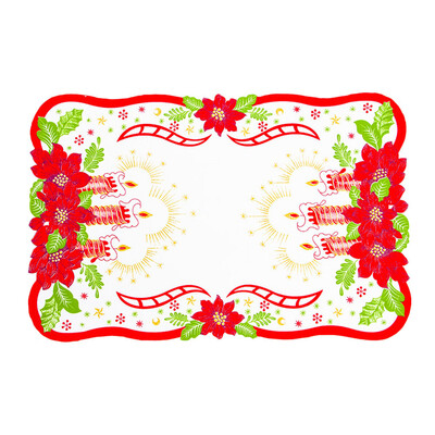 

Toponeto Christmas Decorations Restaurant Hotel Creative Household Goods Table Mat A