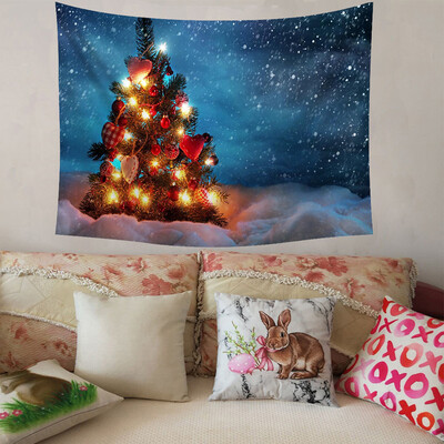 

Tailored Christmas Xmas Tapestry Hippie Room Bedspread Wall Hanging Throw Blanket