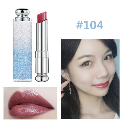 

rainbow flash glitter tube matte nude lipstick moisturizing long lasting sexy red pink lipstick pencil